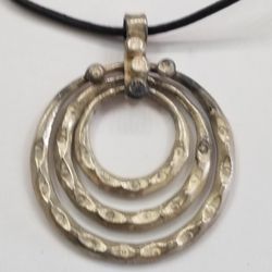 Pendant On Leather Cord 