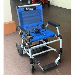 Journey Zoomer Folding Electric Power Chair – Like New, Used Once