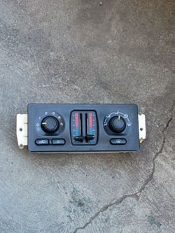 HVAC controller Silverado Tahoe Suburban Yukon