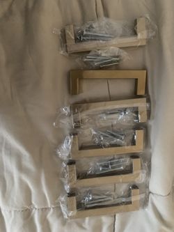 6 New Handles, Gold 