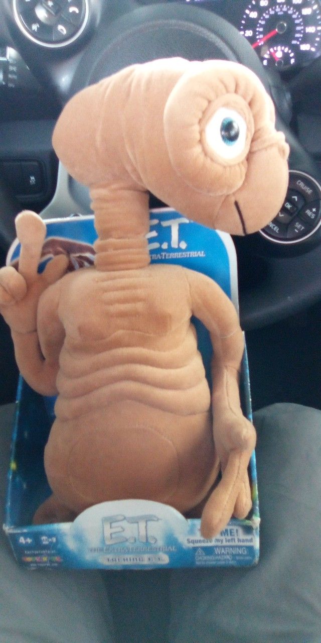 ) 20th Anniversary ET the Extra Terrestrial Talking 12”...