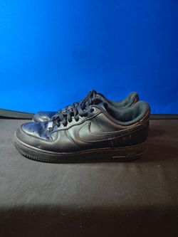 Mens Black Air Force One Lows (Size 10)