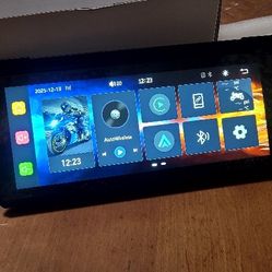 Motorcycle Multimedia Player And Bluetooth 