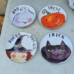 Halloween Dessert Plates By Rosanna