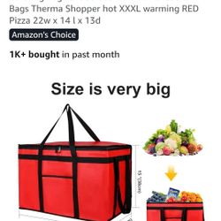 XXL INSULATED CARRIER BAG 