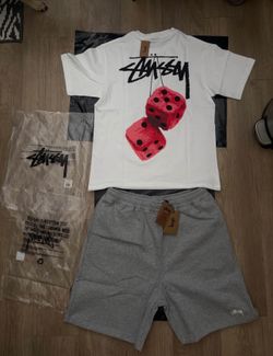 Stussy shirts and shorts
