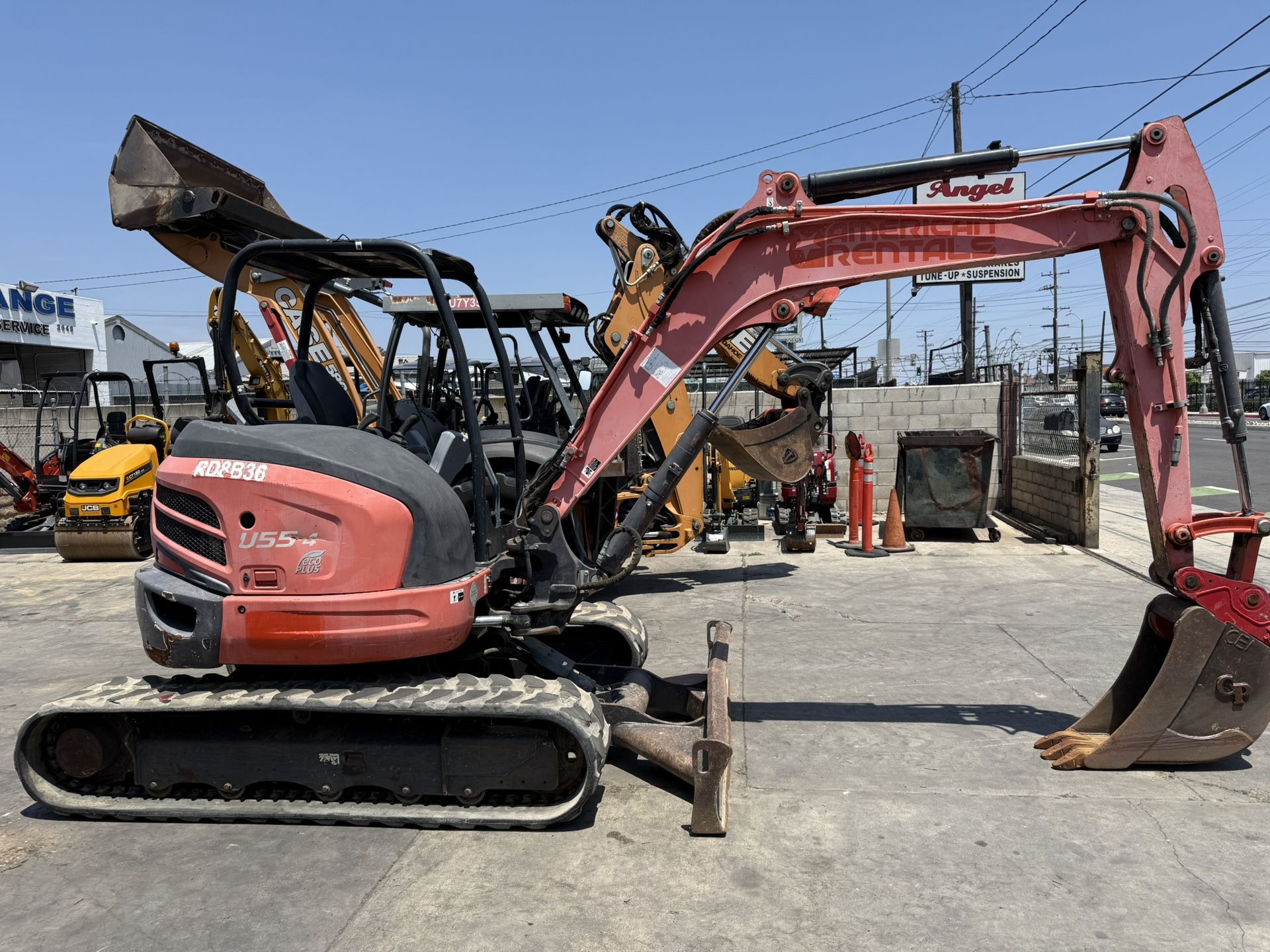 2016 Kubota U55 Mini Excavator