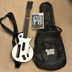 Guitar Hero Gibson Wii Guitar Controller Bundle