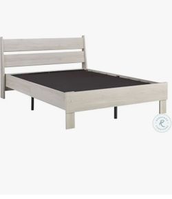 Like new! Great price! Ashley furniture full size bed (no mattress)