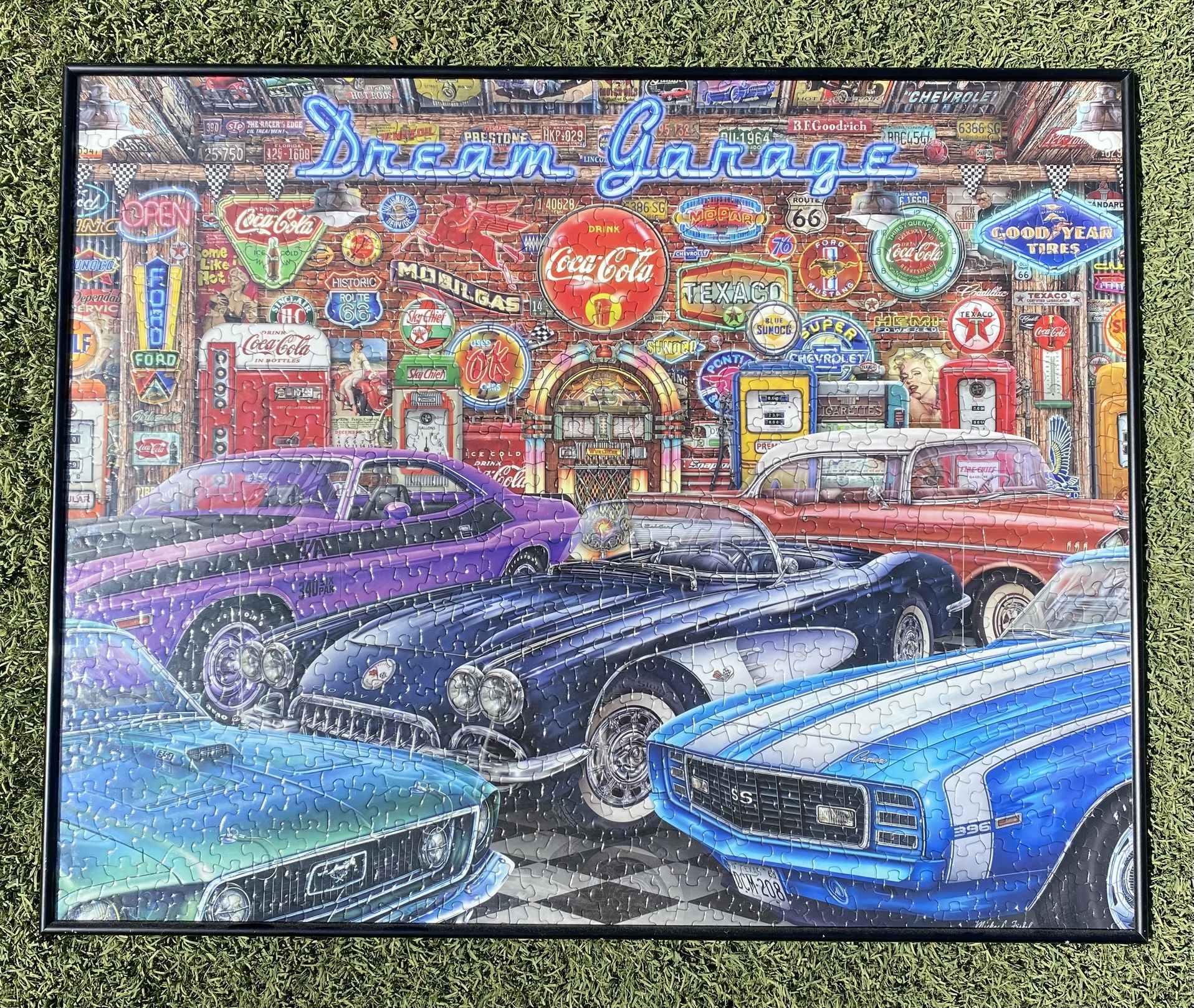Classic Car Photo Dream Garage Puzzle