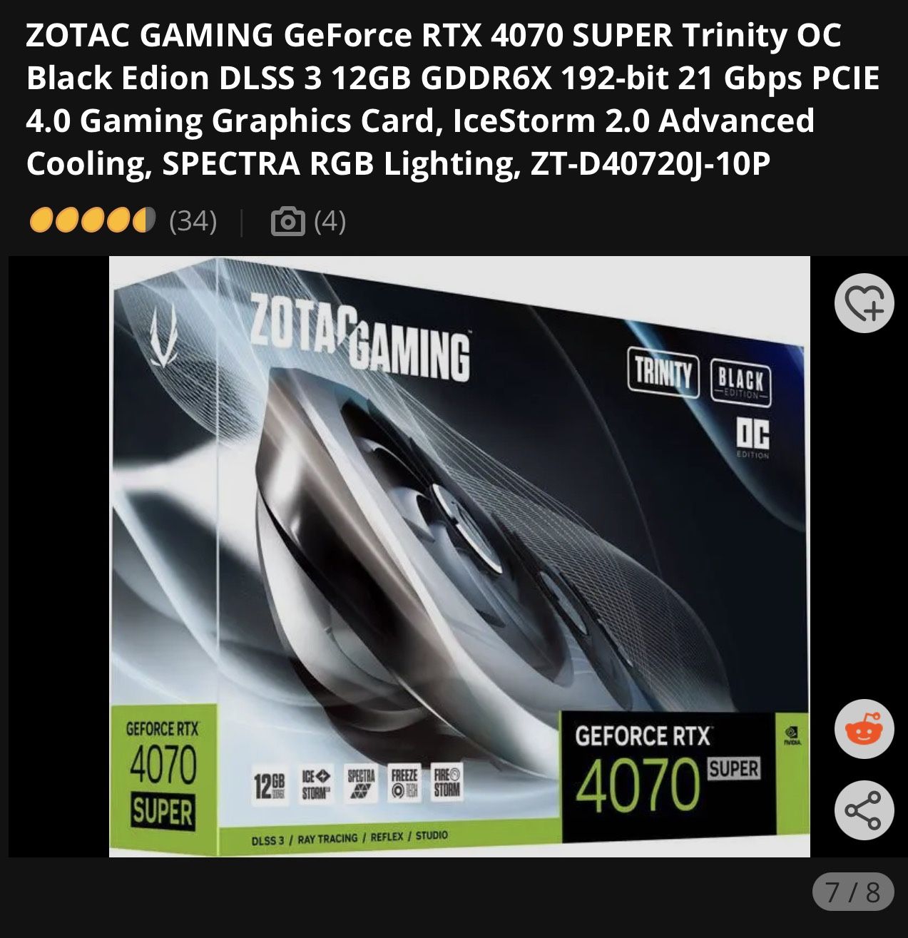 Nvidia Rtx 4070 Super Gpu