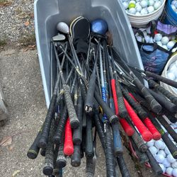 Golf Clubs And Golf Balls