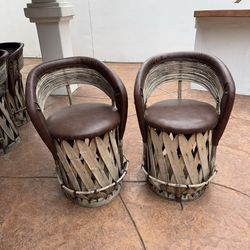 Outdoor Mexican style chairs