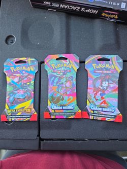 3 Pokémon Booster Packs