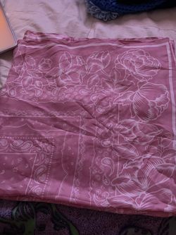 Pink “Bandana Print” Headscarf
