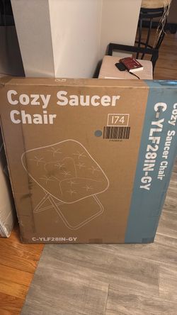 Cozy saucer chair