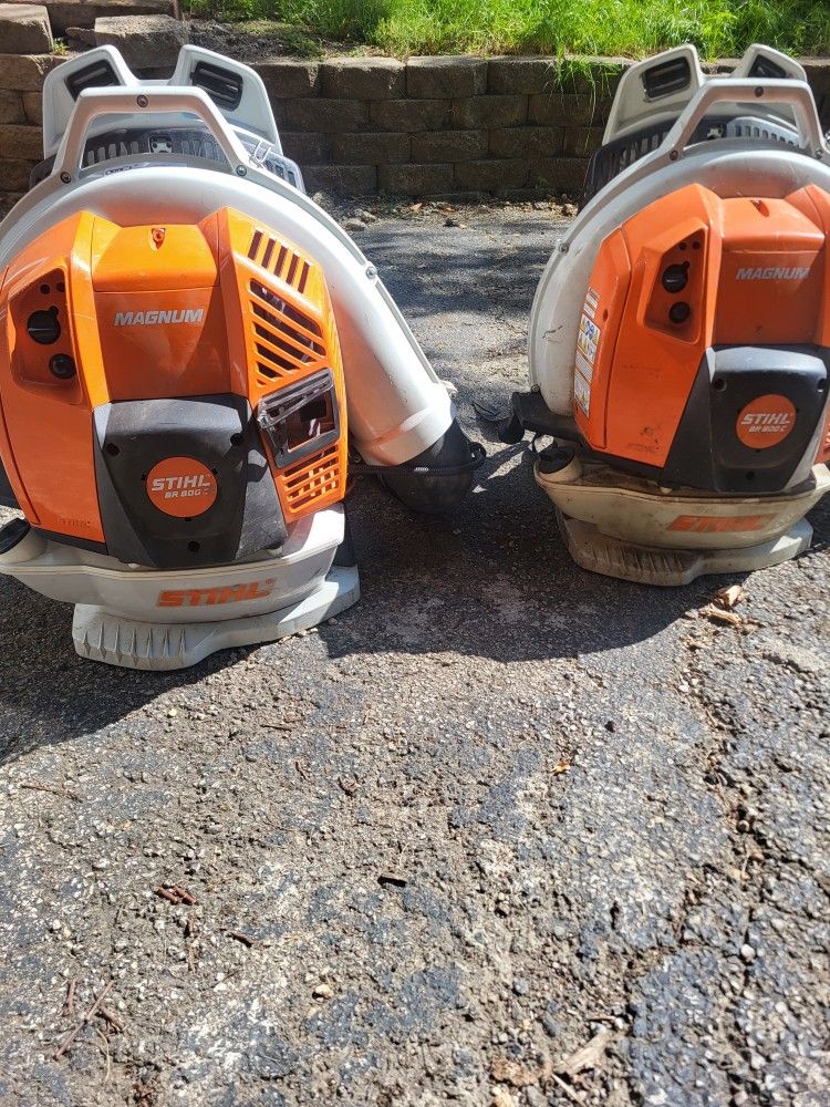 2 Stihl Plowers