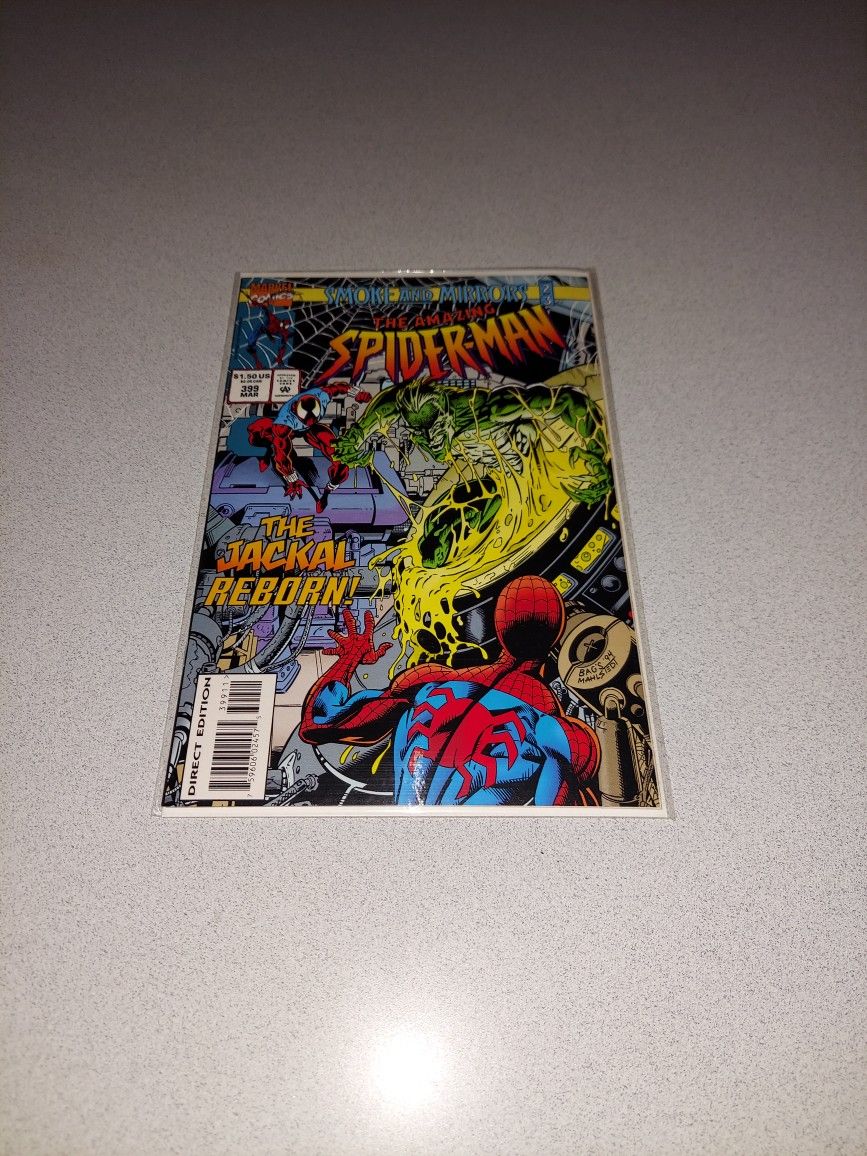 1995 THE AMAZING SPIDER-MAN #399 COMIC BAGGED AND BOARDED