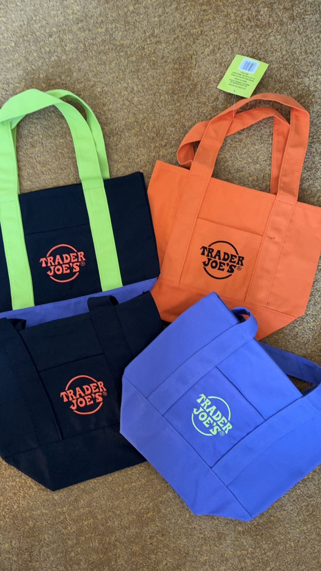 Trader Joes Halloween Mini Tote