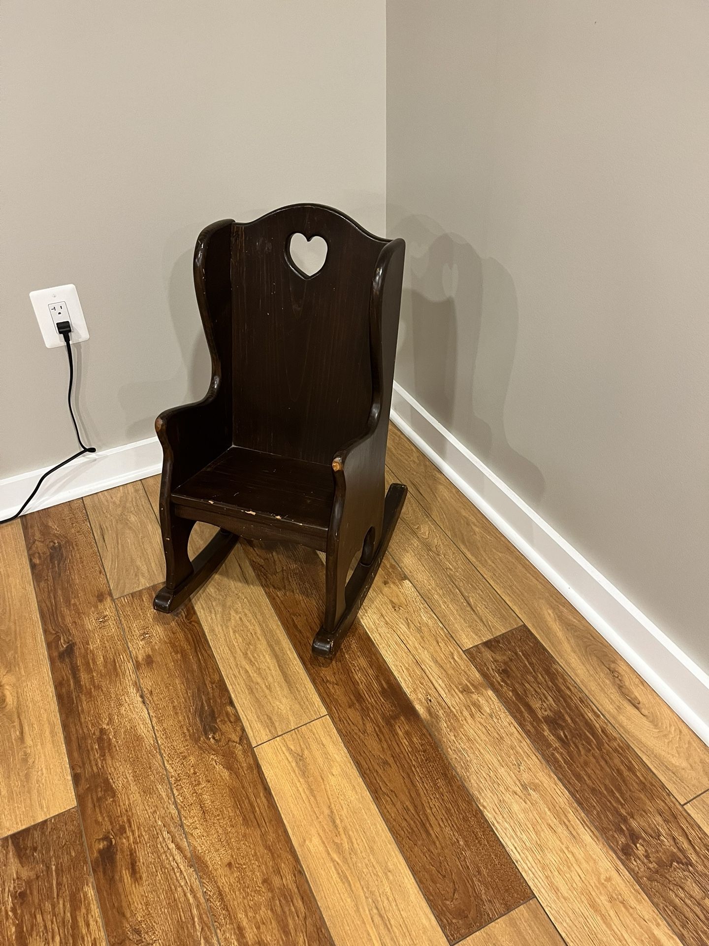 Wooden Toddler Rocking Chair