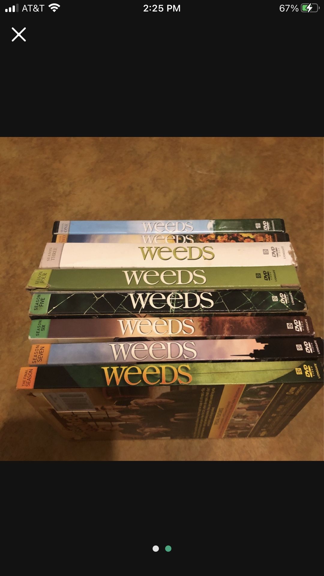 Weeds Seasons 1 - 8