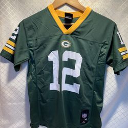 Green Bay Packers Jersey Youth  Aaron Rodgers #12 NFL