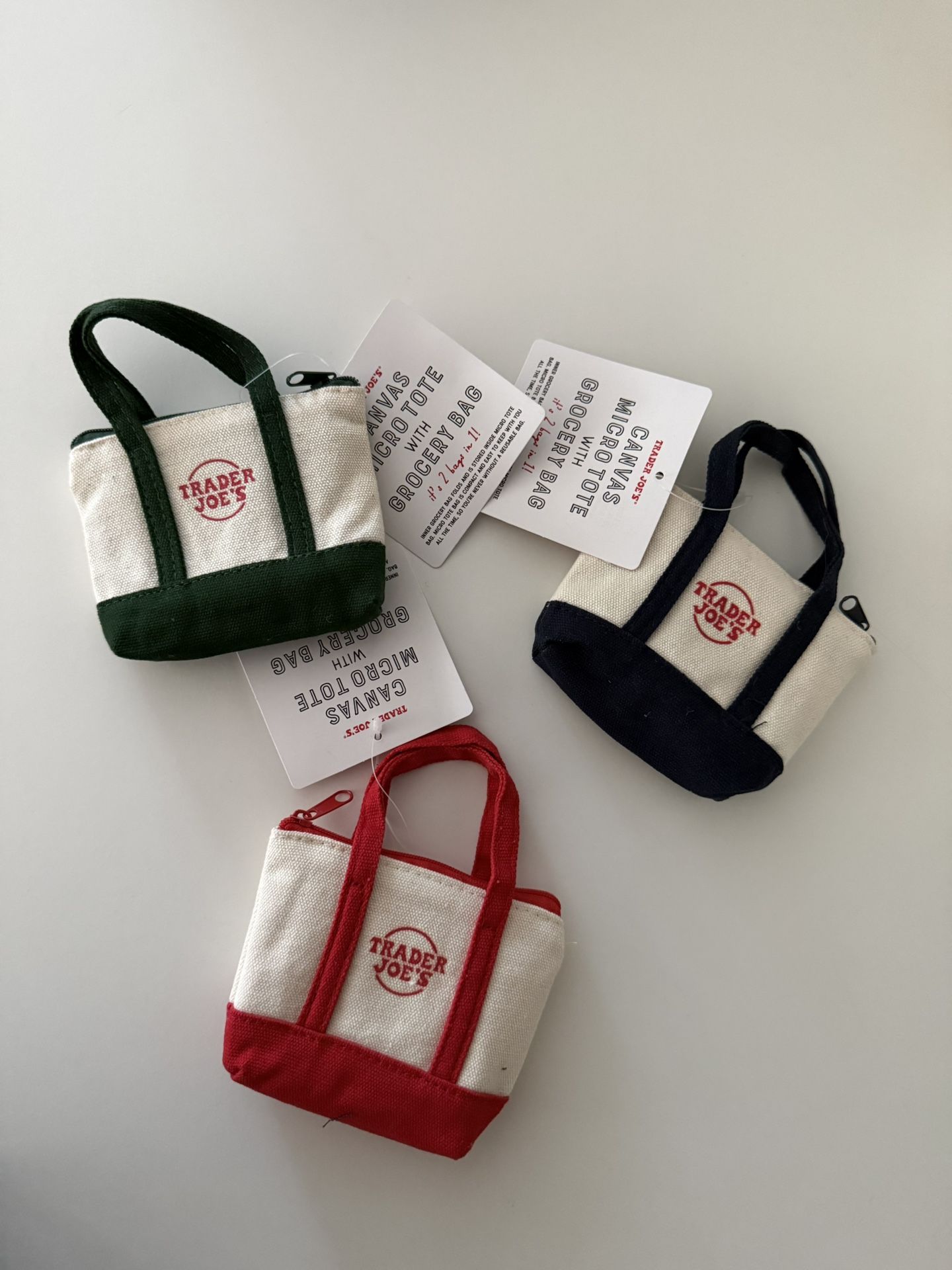 Micro Tote Canvas Bag 