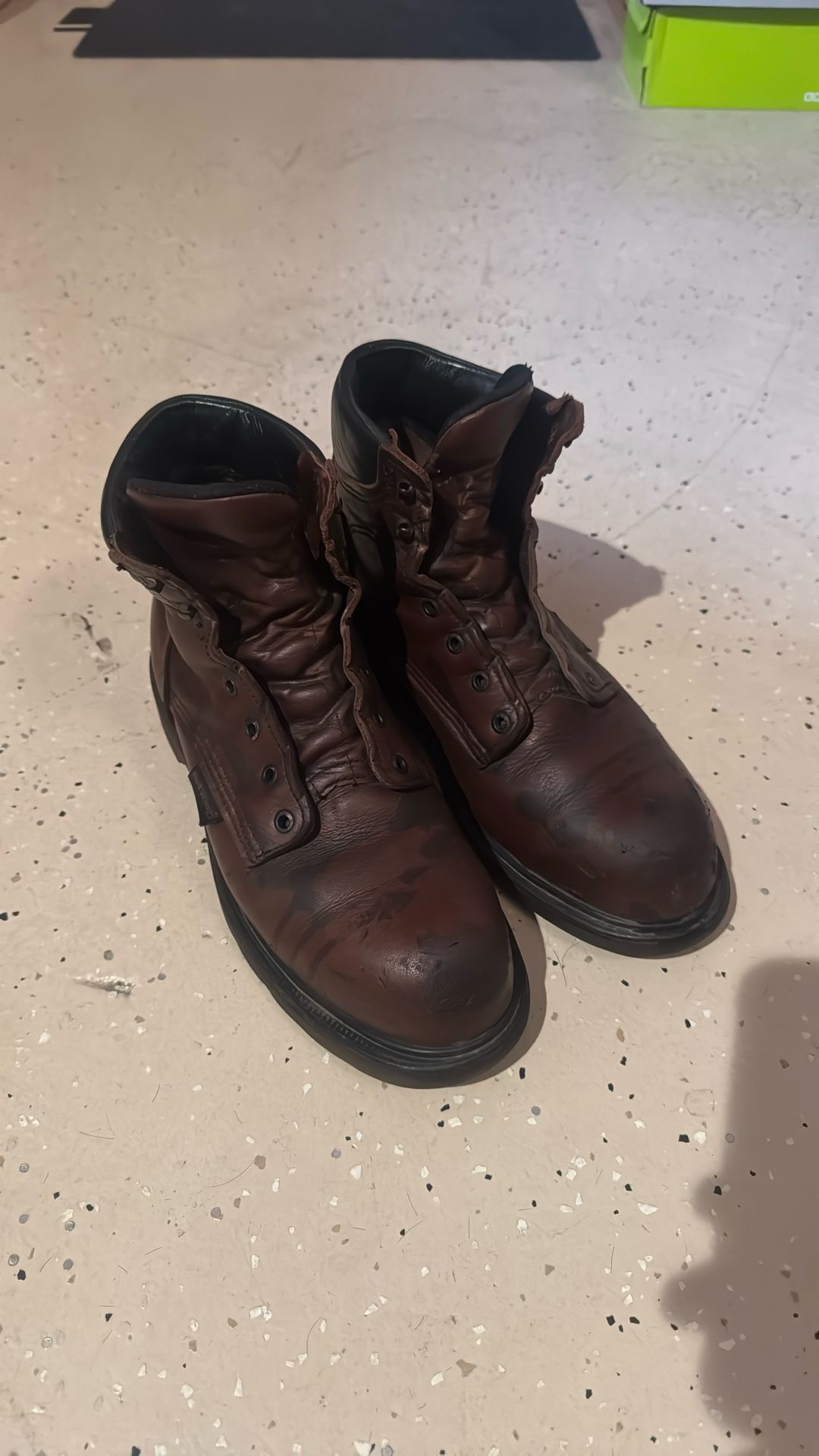 Red Wing Steel Toe Work Boots Size 10.5