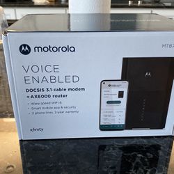 Motorola Voice Enabled  Cable Modem Router
