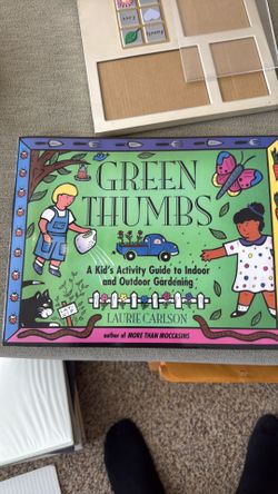 Gardening book for kids