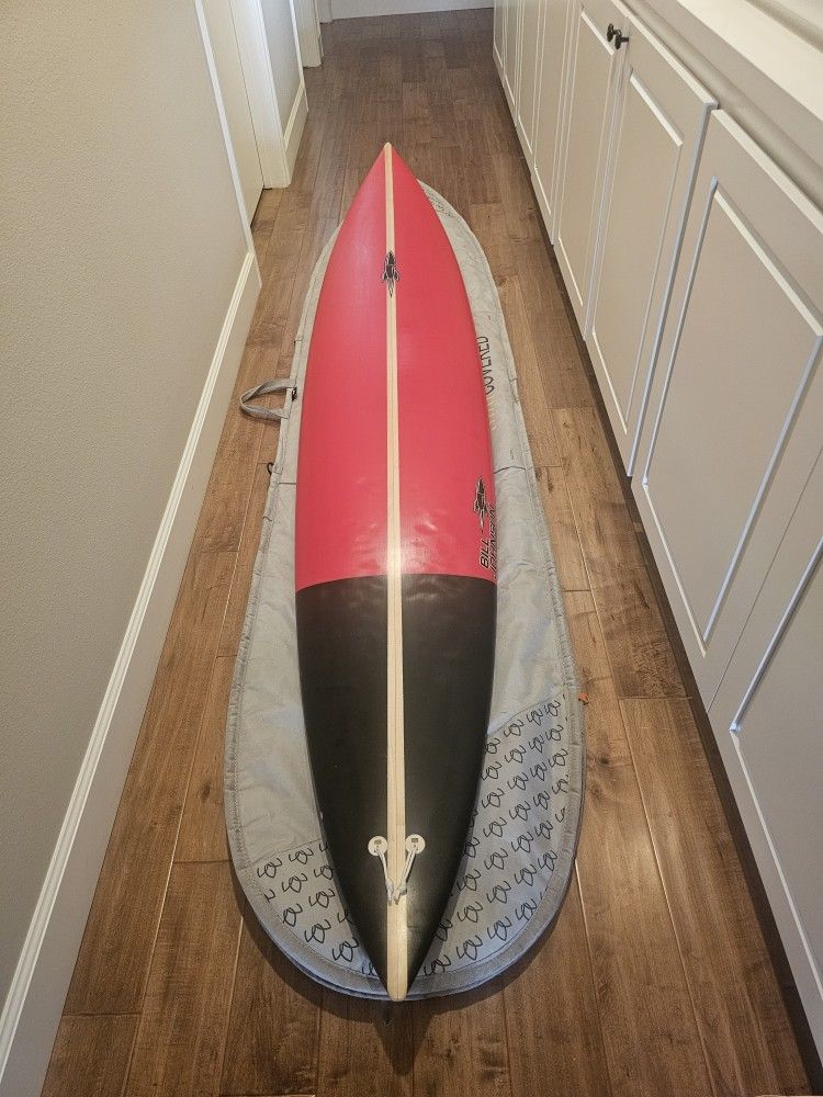 Big Wave Gun Surfboard - 9'6 + Bag
