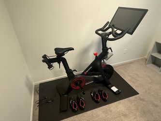 Peloton Bike (Original) - Great Condition - Includes shoes and weights