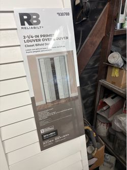 Closet bifold doors 30x80