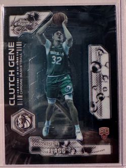 2025-26 Topps Chrome Update Clutch Gene Cooper Flagg