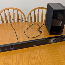 Samsung Soundbar With Wireless Subwoofer
