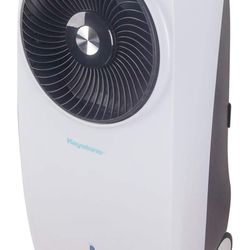 Keystone 7.5-Liter Indoor Evaporative Air Cooler (Swamp Cooler) in White, KSTE(contact info removed)-WHT