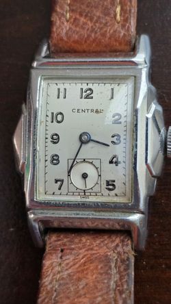 RARE VINTAGE SWISS CENTRAL UNISEX WATCH