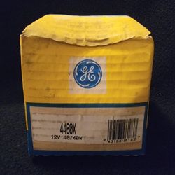 New GE H4460X Dual Element Tractor Light Bulbs 12V 40/40W 