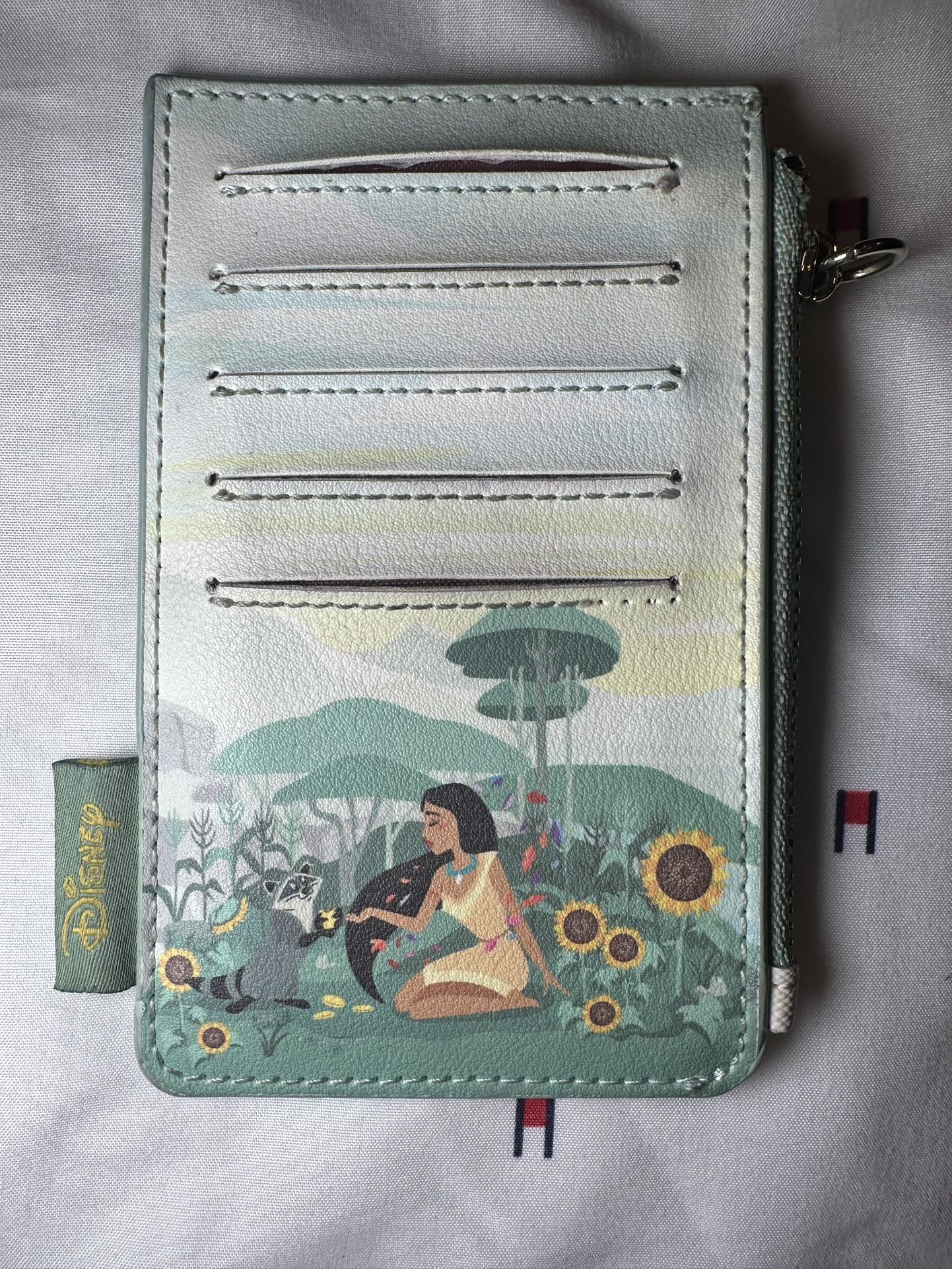 Loungefly Disney Pocahontas Scenery Cardholder RARE