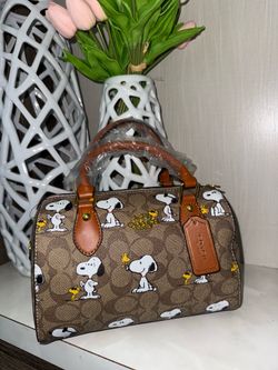 Snoopy coach bag