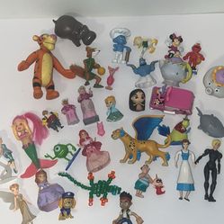 Lot Of Vintage Disney Toys And Extras 