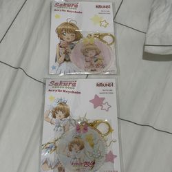 (Set Of 2) Cardcaptor Sakura Acrylic Keychain