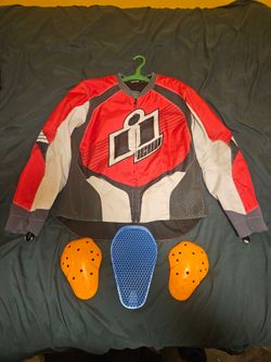 Large Icon Motorcycle Jacket