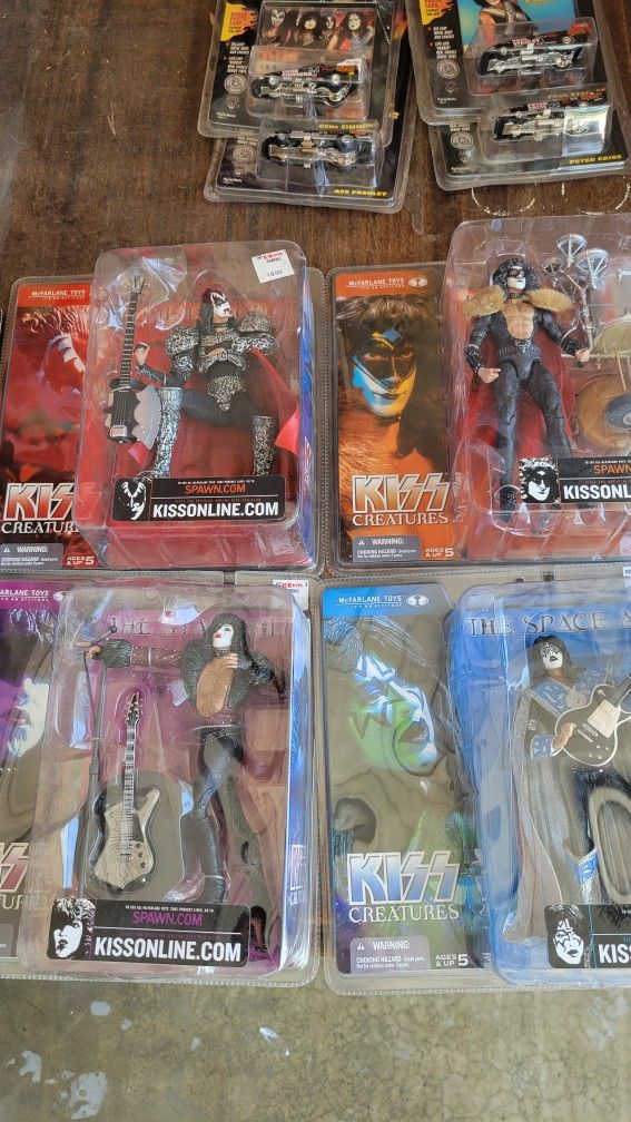 Kiss Creatures Action Figures