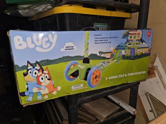 Kids new scooter