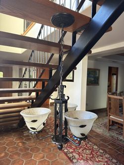 Antique Bronze Chandelier