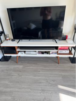 White entertainment center for sale