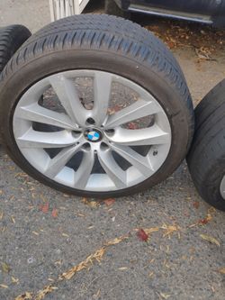 Bmw 19" rims and tires