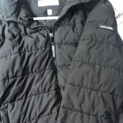 Calvin Klein Puffer No Hood Size M