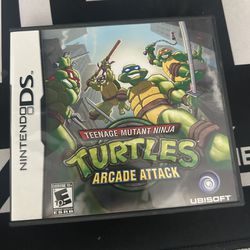 Teenage Mutant Ninja Turtles arcade attack DS Game
